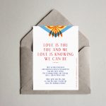 Hochzeitseinladung / Wien 2016